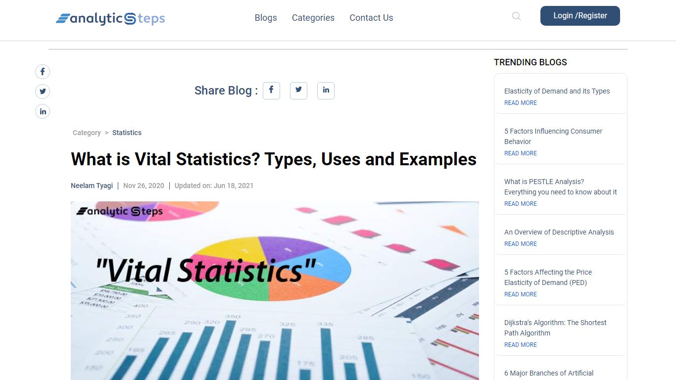 What is Vital Statistics? Types, Uses and Examples